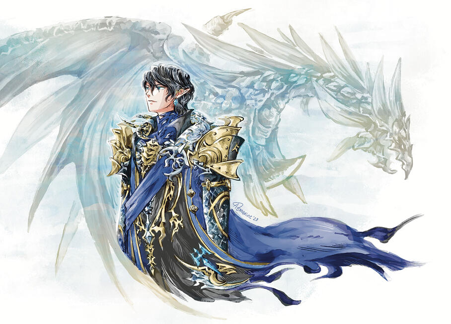 Aymeric and Vedrfolnir