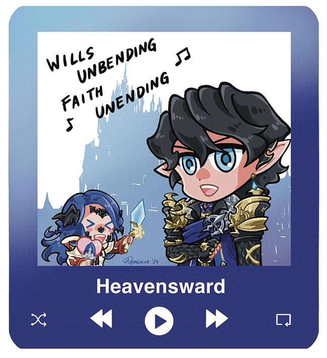 FFXIV - song player charm