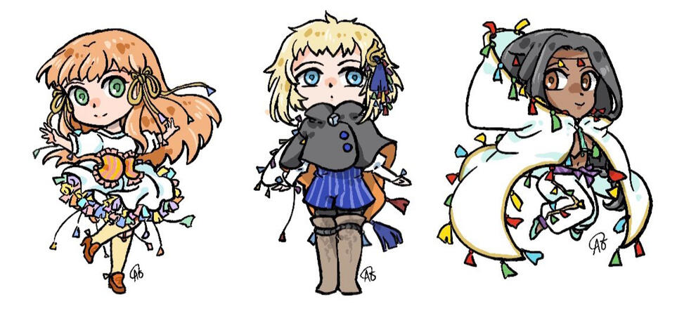 Group chibis