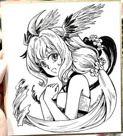 Small shikishi