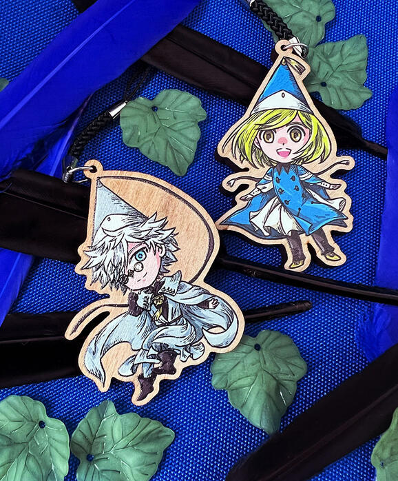 Witch Hat Atelier wooden charms